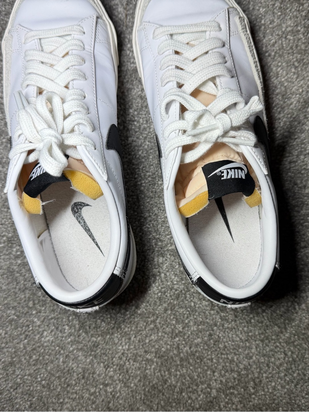 Nike Womens Blazer Low 77 White  Size 8.5 - Picture 6 of 8